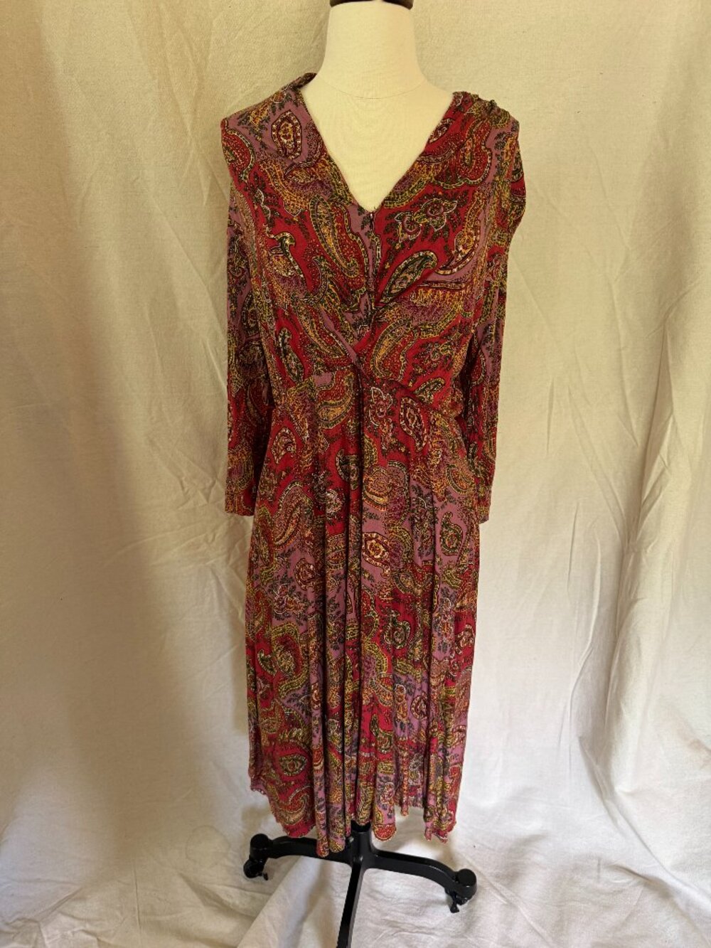 Maeve Paisley Midi Dress